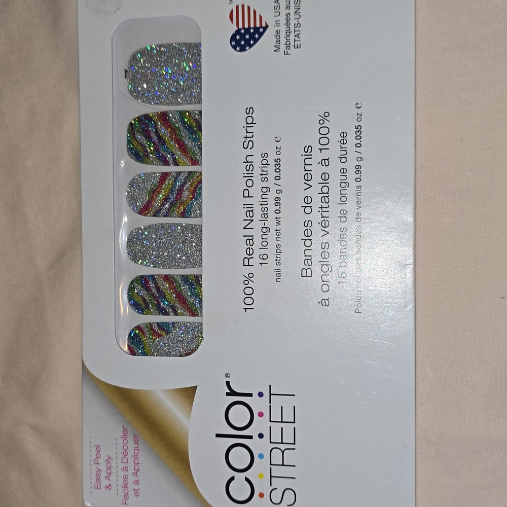 Color Street Rainbow Glitter Nail Strips‎
